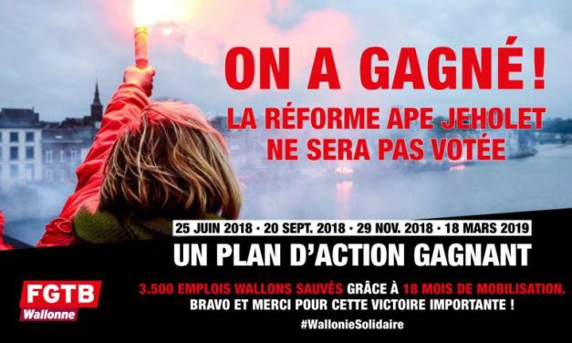 Bravo pour votre mobilisation !