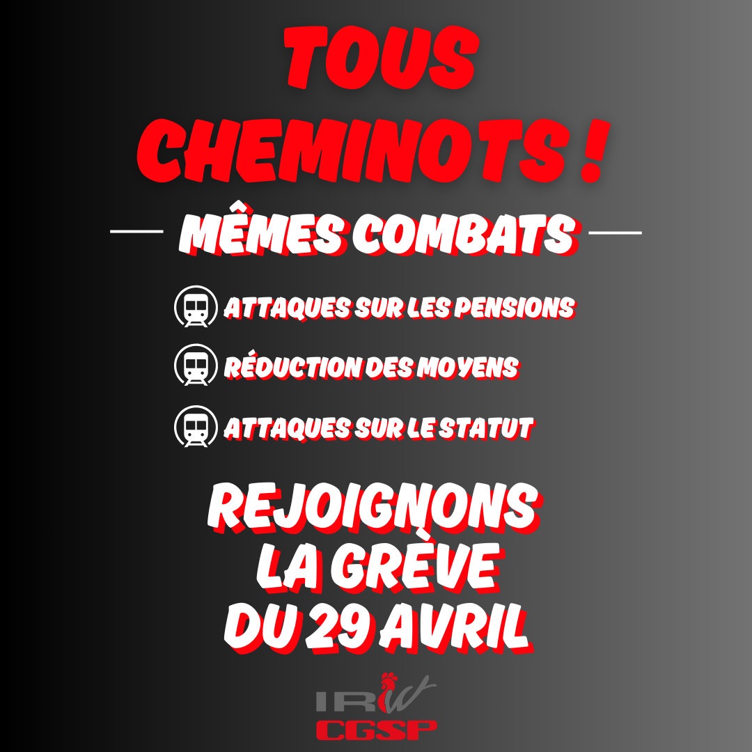 Cheminots 29-04-25 (Publication Instagram)