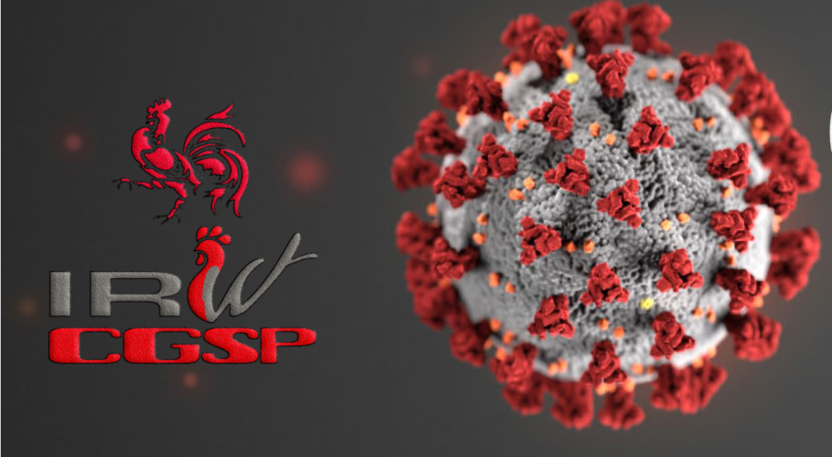 L’IRW CGSP vous informe pendant la crise “Coronavirus”