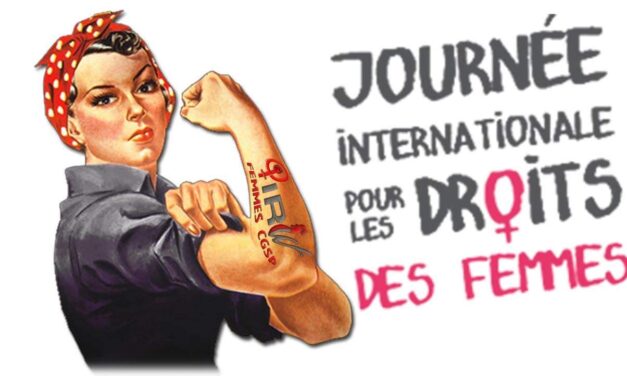 Ce mercredi 8 mars, journée internationale des droits des femmes !