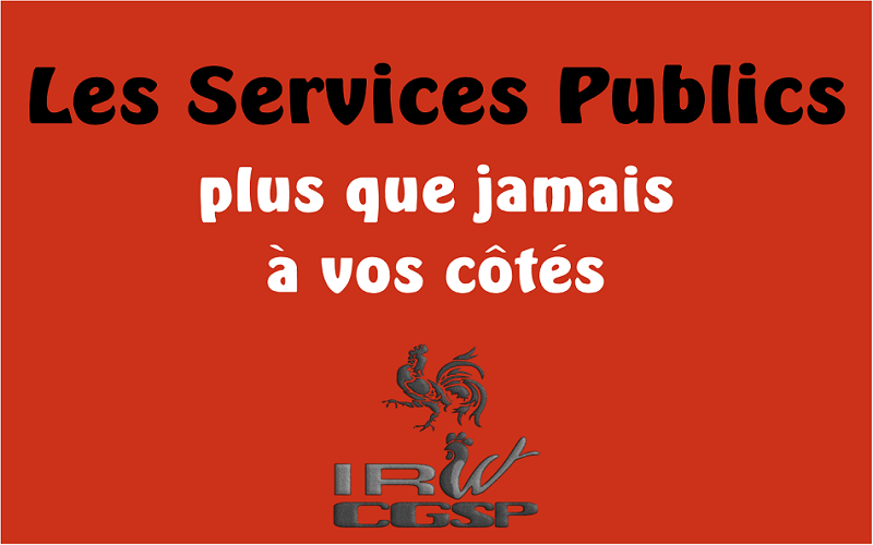 Les Services Publics plus que jamais à vos cotés !