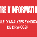 Lettre d’informations 8 : “Spéciale : Plan de relance”