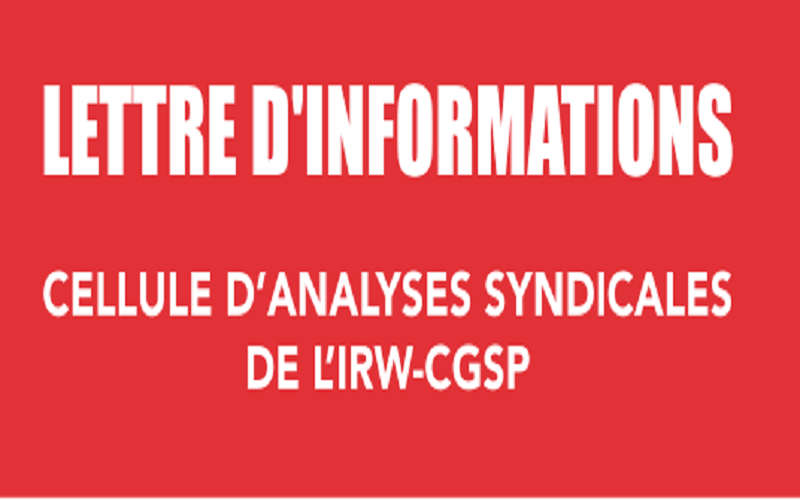 Lettre d’informations 8 : “Spéciale : Plan de relance”