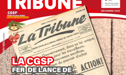 Votre Tribune de décembre 2020 est en ligne !